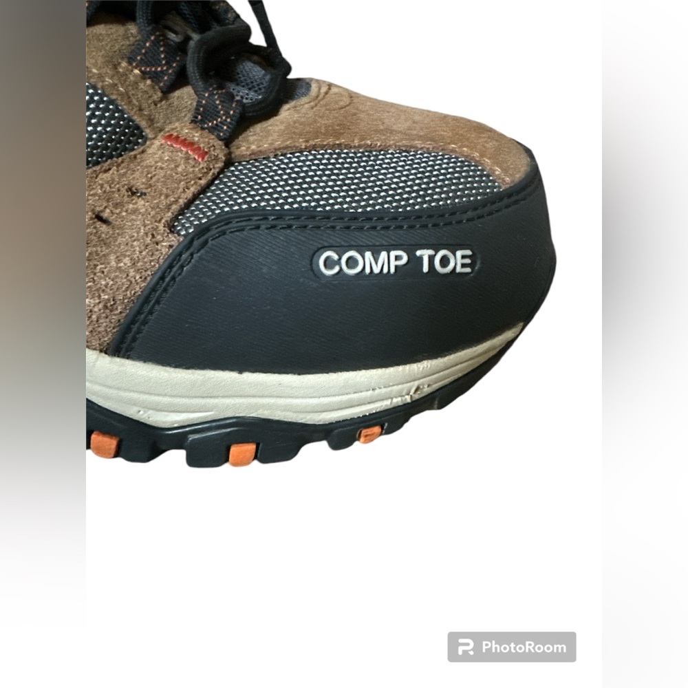 Sketchers comp toe waterproof slip resistant work shoes - Picture 4 of 8